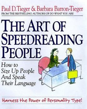 Hardcover Art of Speed Reading People Book