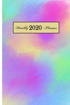 2020 Monthly Planner: Unicorn Paper 6 x 9 inch 120 Pages Year Months Weeks Calendar, Schedule, and Organizer plus Graph Paper (January 2020 - December 2020) (Unicorn Planners)