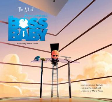 Hardcover The Art of the Boss Baby Book