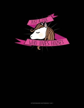 This Girl Loves Jesus And Horses: Storyboard Notebook 1.85:1