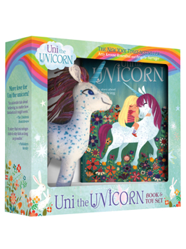 Hardcover Uni the Unicorn Book and Toy Set [With Toy] Book
