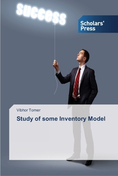 Paperback Study of some Inventory Model Book