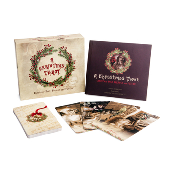 Misc. A Christmas Tarot: Ghosts of Past, Present, and Future (Tarot Kit Box Set with 22 Cards and Guide Book) Book