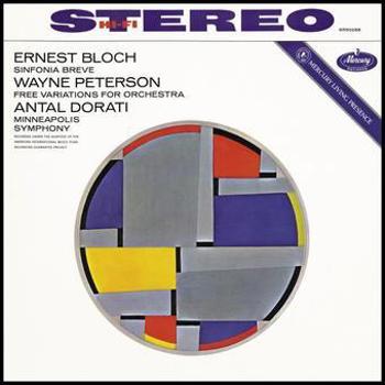Vinyl Ernest Bloch/Sinfonia Breve/Wayne Peterson: Free V Book