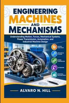 Paperback Engineering Machines and Mechanisms: Understanding Motion, Forces, Mechanical Systems, Power Transmission, Automation, and Industrial Machine Design Book