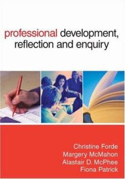 Paperback Professional Development, Reflection and Enquiry Book