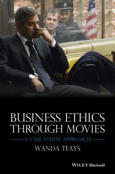 Hardcover Business Ethics Through Movies: A Case Study Approach Book