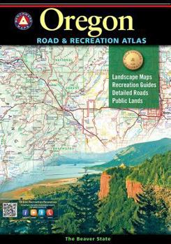 Paperback Oregon Road & Recreation Atlas [8th Edition] Book