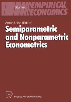 Paperback Semiparametric and Nonparametric Econometrics Book