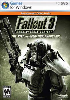 Video Game Fallout 3 Expansion Pack-Anchorage & The Pitt Book
