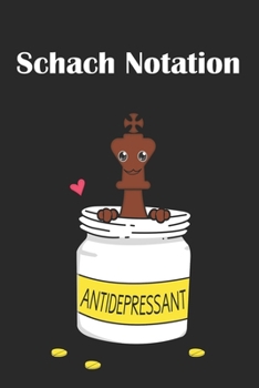 Paperback Schach Notation: Schach Scorebook mit 110 Seiten. Lustig. [German] Book