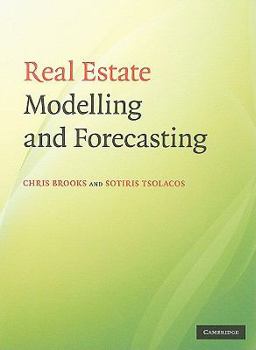 Hardcover Real Estate Modelling and Forecasting Book