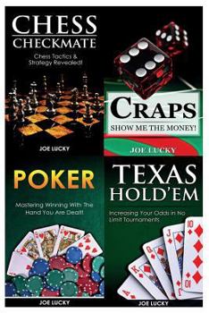 Paperback Chess Checkmate & Craps & Poker & Texas Holdem Book