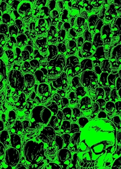Paperback Gathering of Skulls Journal - Black and Green Book