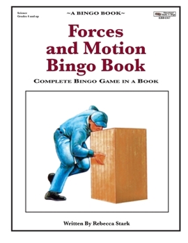 Paperback Forces and Motion Bingo Book: Complete Bingo Game In A Book