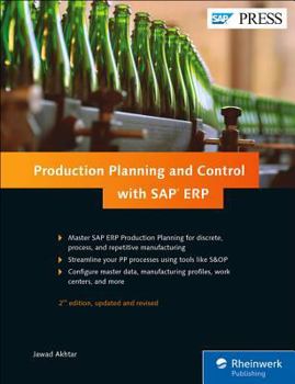 Hardcover Production Planning and Control with SAP Erp Book