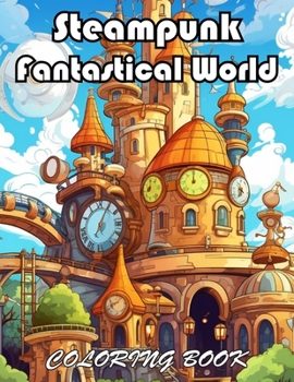 Steampunk Fantastical World Coloring Book: 100+ Unique and Beautiful Designs for All Fans