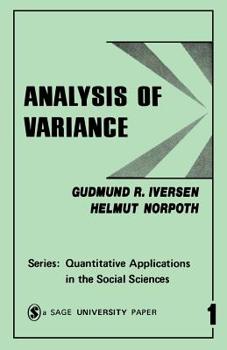 Paperback Analysis of Variance Book