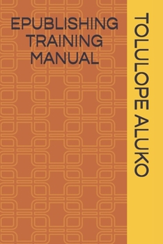 Paperback Epublishing Training Manual Book