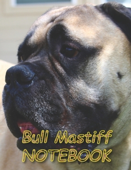 Bull Mastiff NOTEBOOK: Notebooks and Journals 110 pages (8.5"x11")