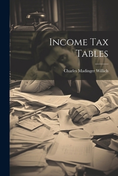 Paperback Income Tax Tables Book
