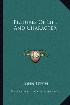 Paperback Pictures Of Life And Character Book