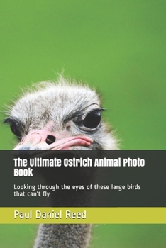 Paperback The Ultimate Ostrich Animal Photo Book: Looking through the eyes of these large birds that can't fly Book