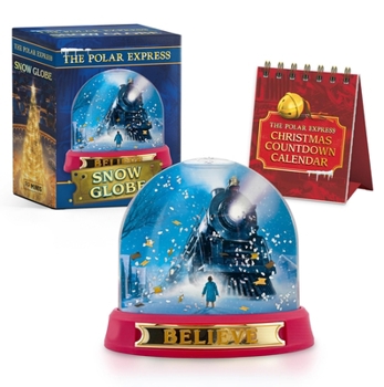Paperback The Polar Express Snow Globe Book