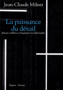 Paperback La Puissance Du Detail [French] Book