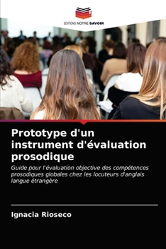 Paperback Prototype d'un instrument d'évaluation prosodique [French] Book
