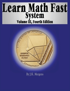 Paperback Learn Math Fast System Volume III Book