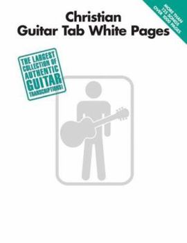 Paperback Christian Guitar Tab White Pages Book