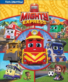 Library Binding Mighty Express: First Look and Find Book