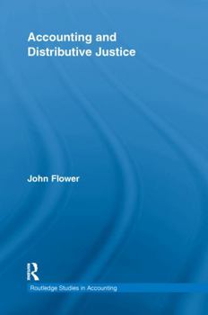 Paperback Accounting and Distributive Justice Book