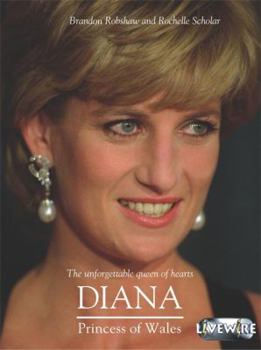 Paperback Livewire Real Lives Princess Diana Book