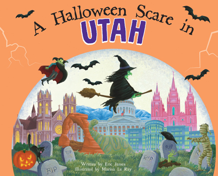 Hardcover A Halloween Scare in Utah Book