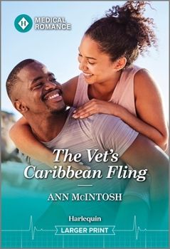 Mass Market Paperback The Vet's Caribbean Fling [Large Print] Book