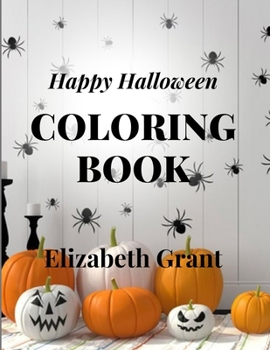 Happy Halloween: Coloring Book