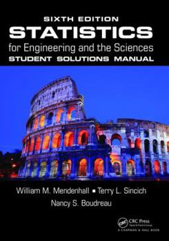 Hardcover Statistics for Engineering and the Sciences Student Solutions Manual Book