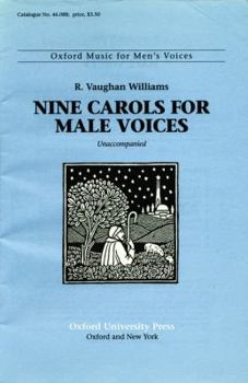 Sheet music Nine Carols for male voices Book