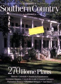 Paperback Southern Country: 270 Home Plans Book