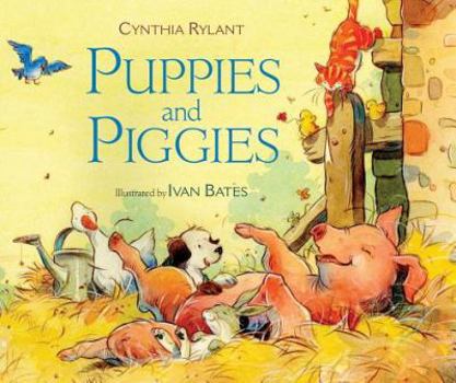 Hardcover Puppies and Piggies Book