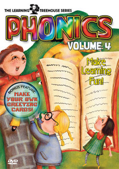 DVD Learning Treehouse: Phonics Volume 4 Book