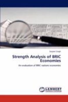 Paperback Strength Analysis of BRIC Economies Book