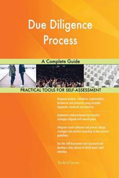 Paperback Due Diligence Process A Complete Guide Book