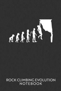 Evolution Rock climbing: Personal Planner 24 month 100 page 6 x 9 Dated Calendar Notebook For 2020-2021 Academic Year