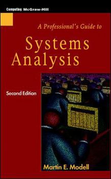 Hardcover A Professional's Guide to Systems Analysis Book
