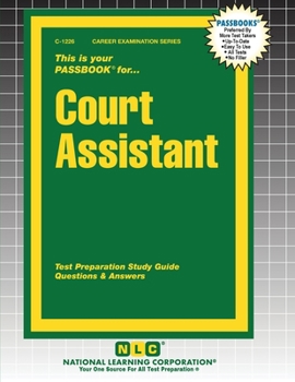 Paperback Court Assistant Book