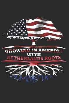 Paperback Netherlands Notebook: Netherlands Notebook - college book - diary - journal - booklet - memo - composition book - 120 sheets - Dot Grid pape Book