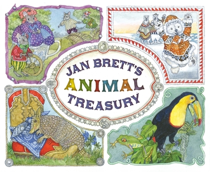 Hardcover Jan Brett's Animal Treasury Book